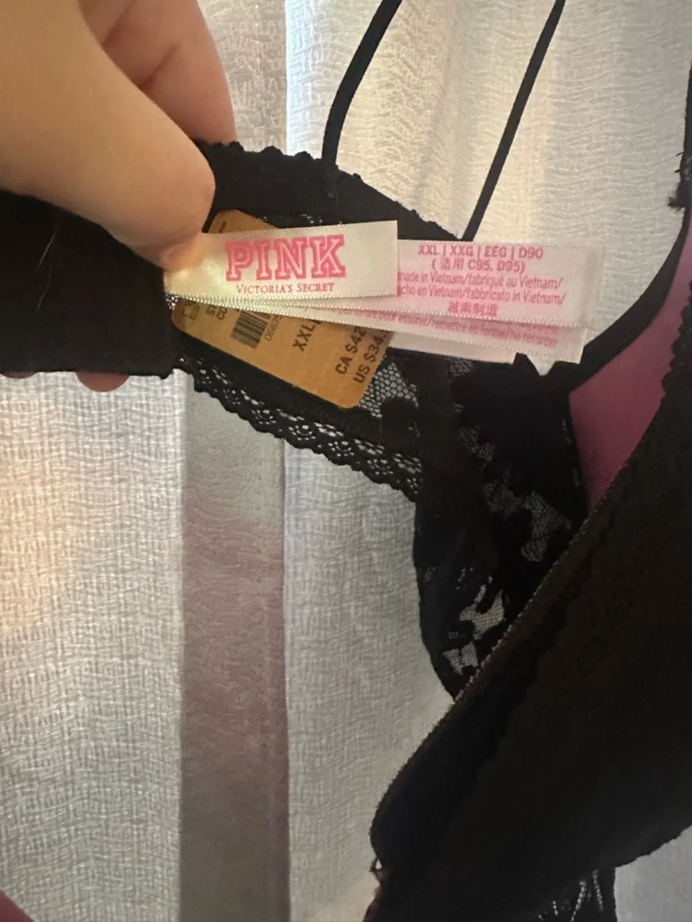 Victoria's Secret Black Lace Bralette